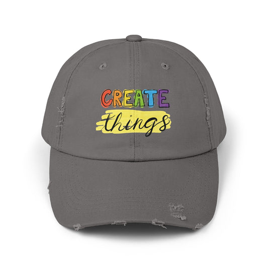 Create Things Distressed Hat