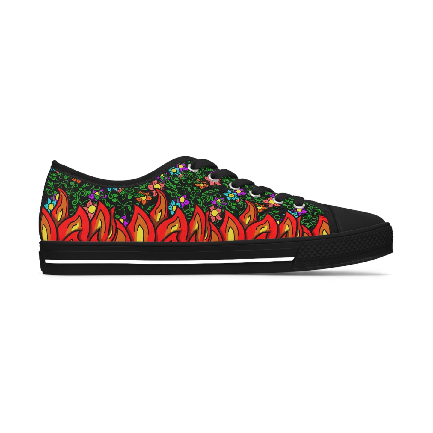Flames & Florals Sneakers