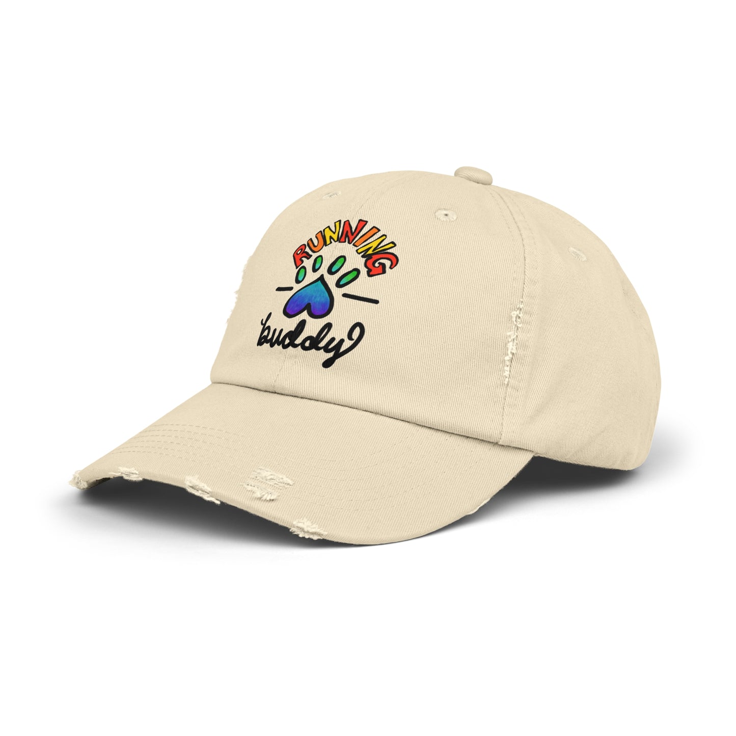 Running Buddy Distressed Hat