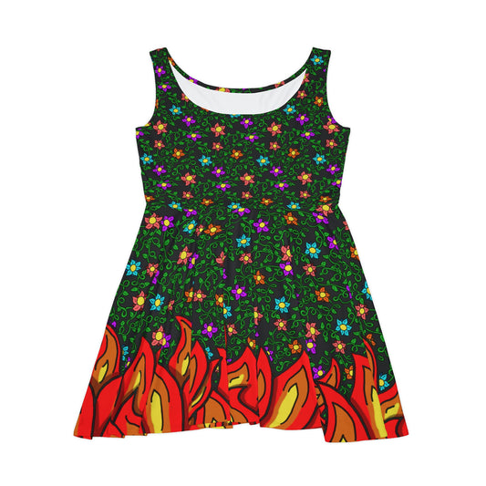 Flames & Flowers Dress